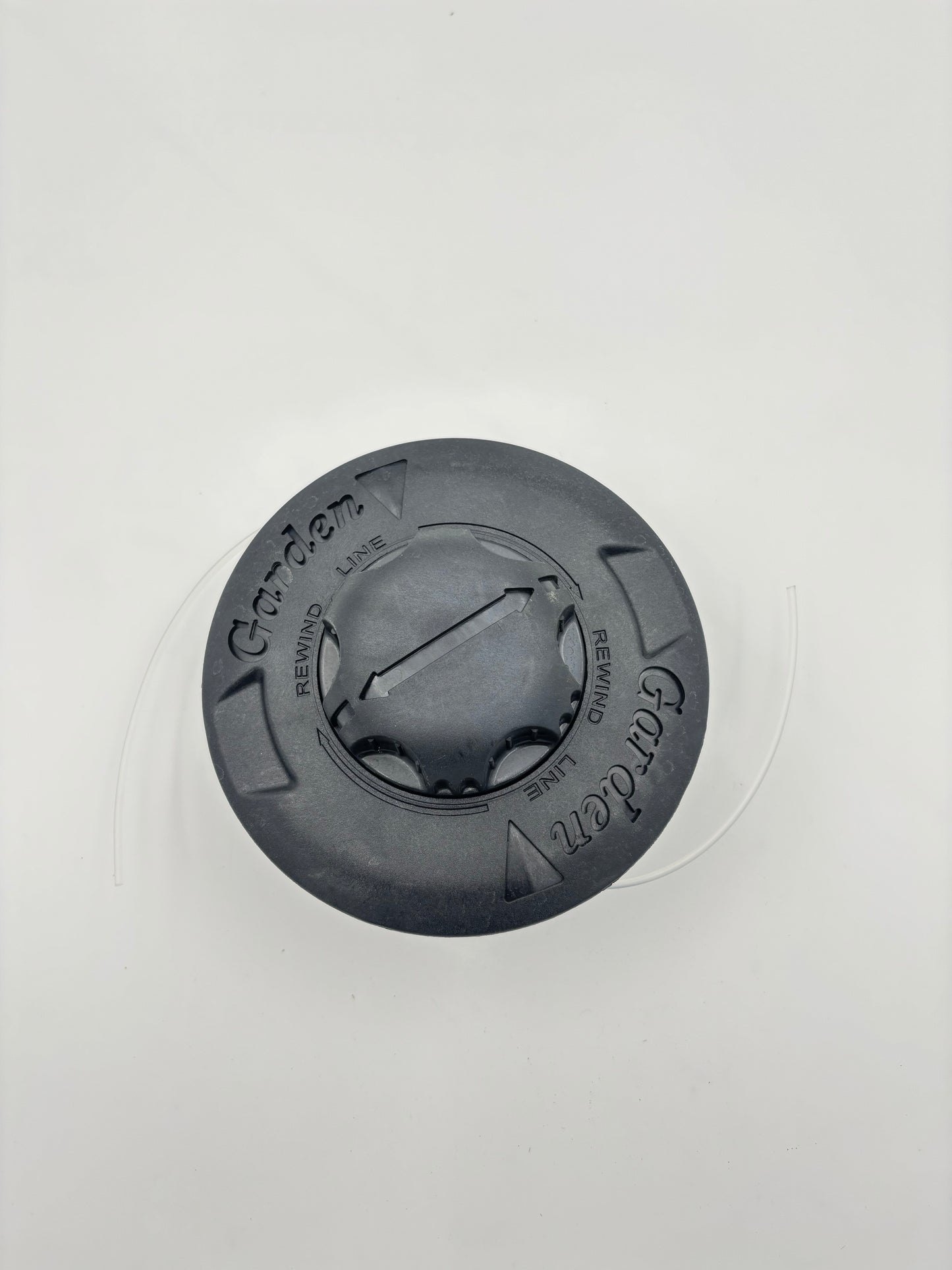 BU-KO Garden Trimmer Spool Replacement Head – Universal Fit for Strimmer Line Feed Systems | Durable Black ABS